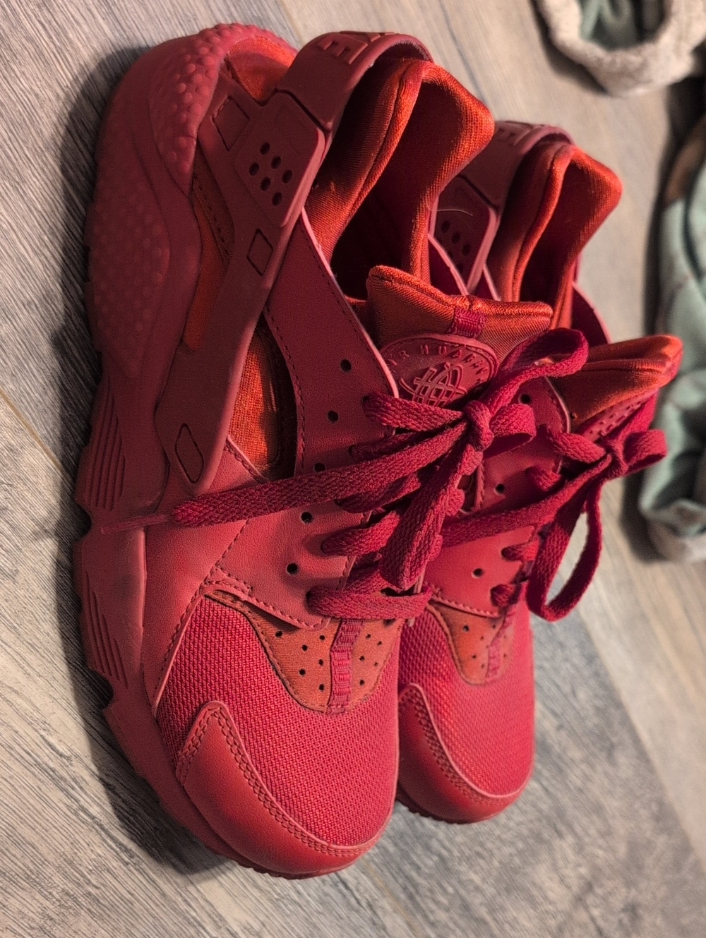 Nike Red-Pink Huarache Style Sneakers